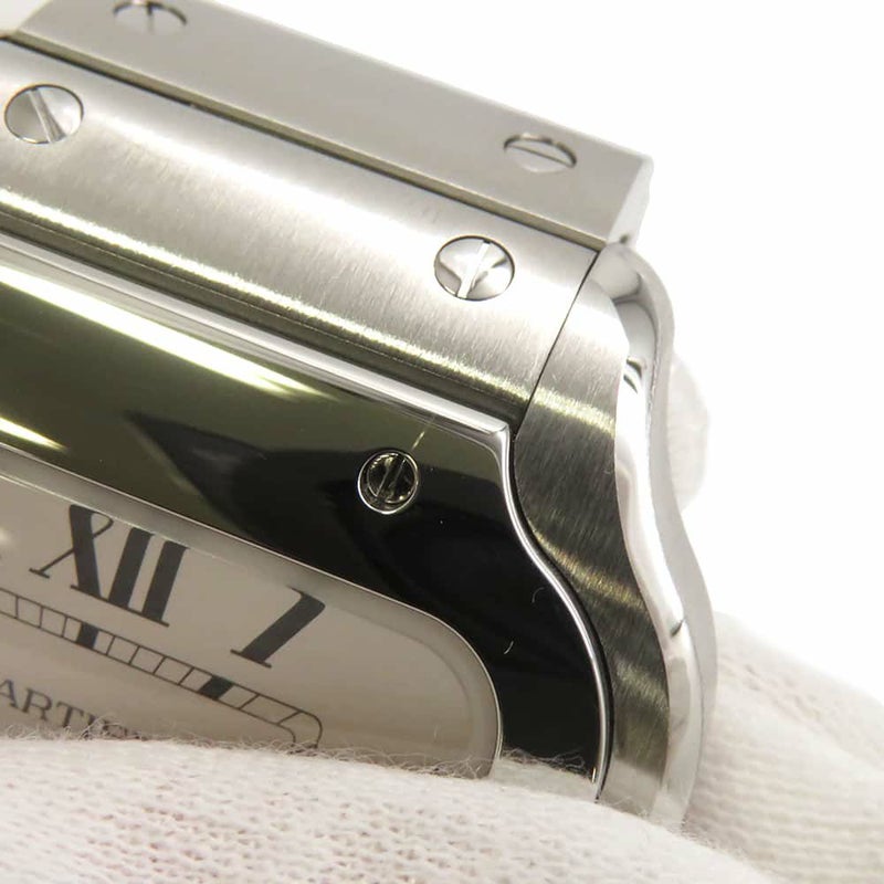 カルティエ サントス ドゥ カルティエ ウォッチ LM WSSA0018 Cartier 腕時計 シルバー文字盤