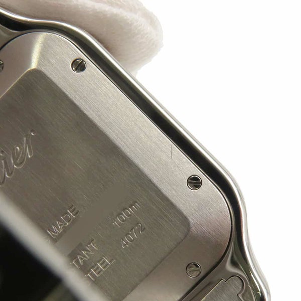 カルティエ サントス ドゥ カルティエ ウォッチ LM WSSA0018 Cartier 腕時計 シルバー文字盤