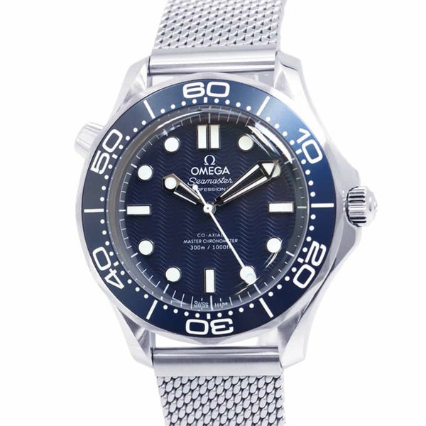 オメガ シーマスター ダイバー 300M ボンド映画60周年記念 210.30.42.20.03.002 ブルー文字盤