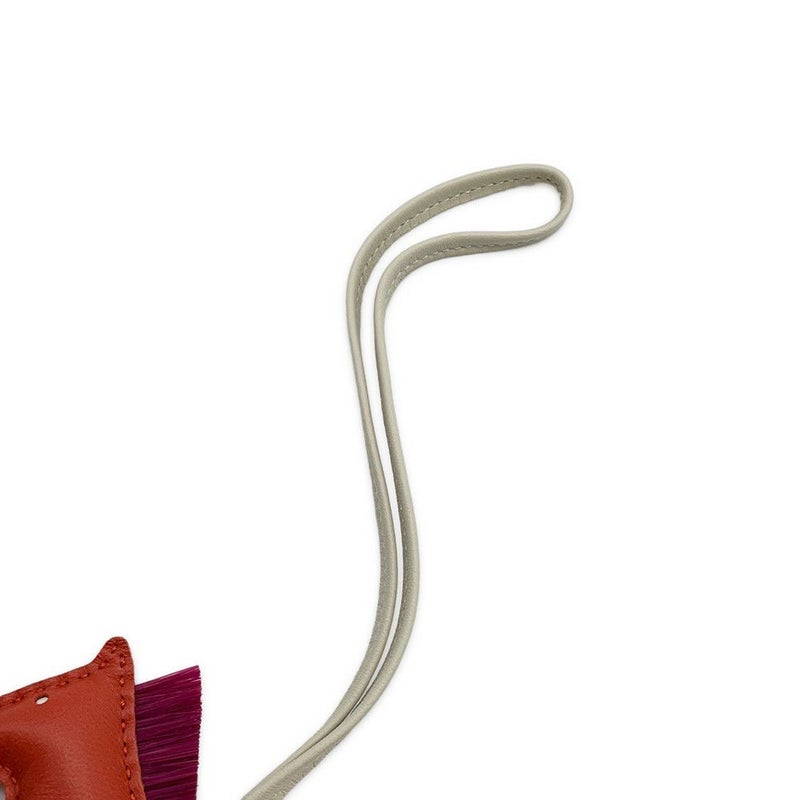 エルメス バッグチャーム ロデオPM コーネリアン /クレ/マグノリア ラムスキン/クリノラン B刻印