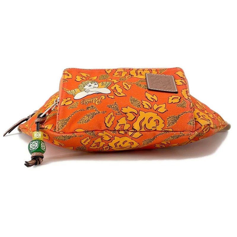 ロエベ ボディバッグ パウラズイビザ エンジェル キャンバス 330.54.W75 LOEWE 天使