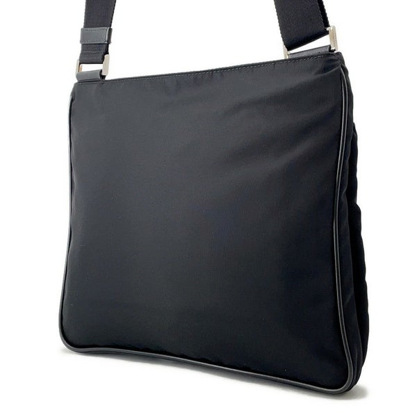 プラダ ショルダーバッグ トライアングルロゴ ナイロン 2VH251 PRADA 黒