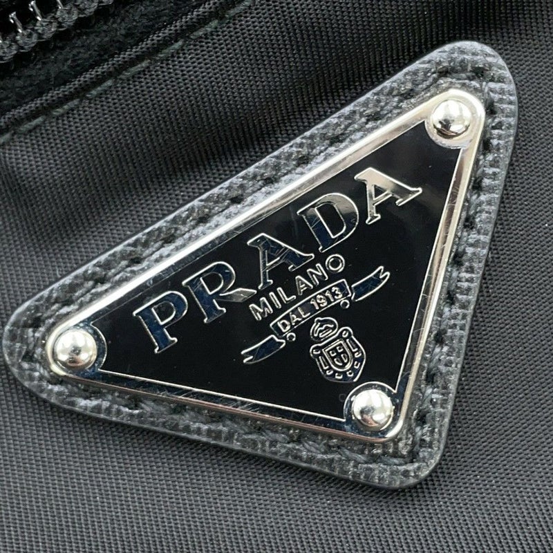 プラダ ショルダーバッグ トライアングルロゴ ナイロン 2VH251 PRADA 黒