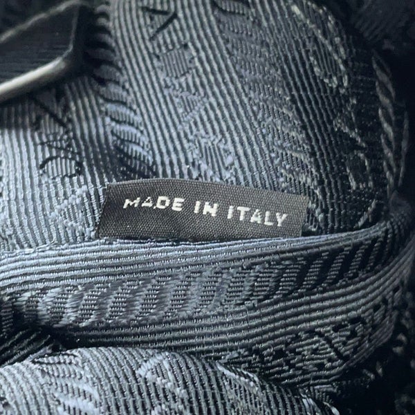 プラダ ショルダーバッグ トライアングルロゴ ナイロン 2VH251 PRADA 黒