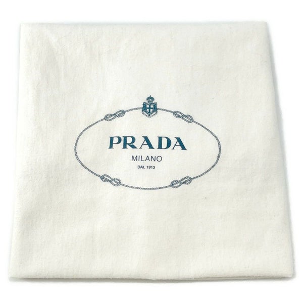 プラダ トートバッグ トライアングルロゴ フェイクファー BR4759 PRADA 黒