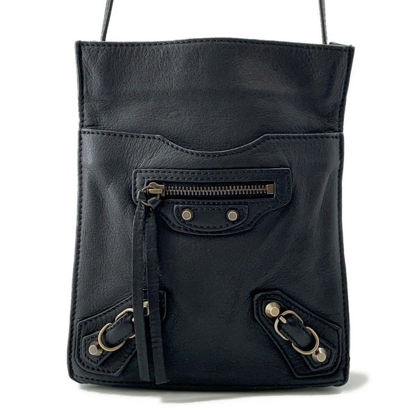 バレンシアガ ショルダーバッグ ミルキーウェイ メタリック 255406 BALENCIAGA バッグ 黒