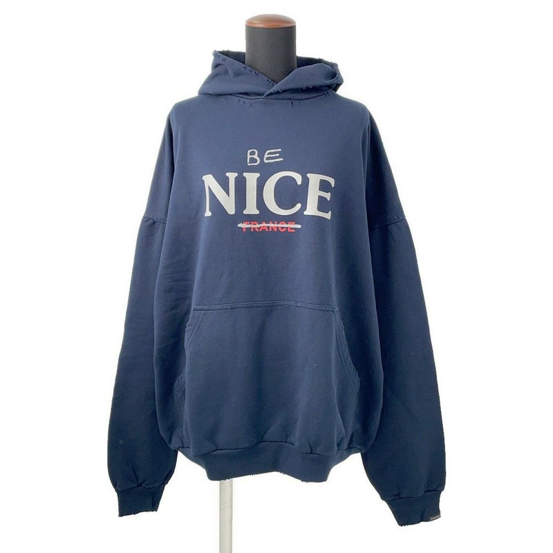 バレンシアガ パーカー ヴィンテージ加工 メンズサイズ1 761458 BALENCIAGA トップス