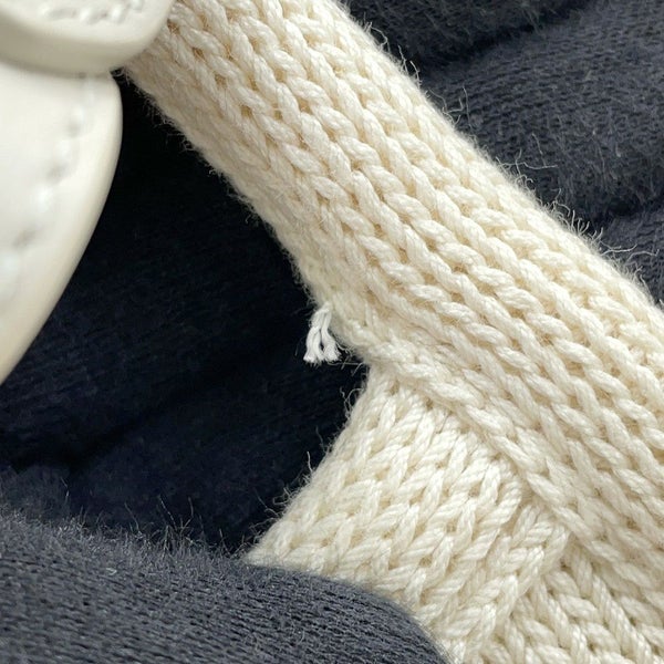 ミュウミュウ トートバッグ IVY アイビー コットン 5BG281 Miu Miu 2way 白