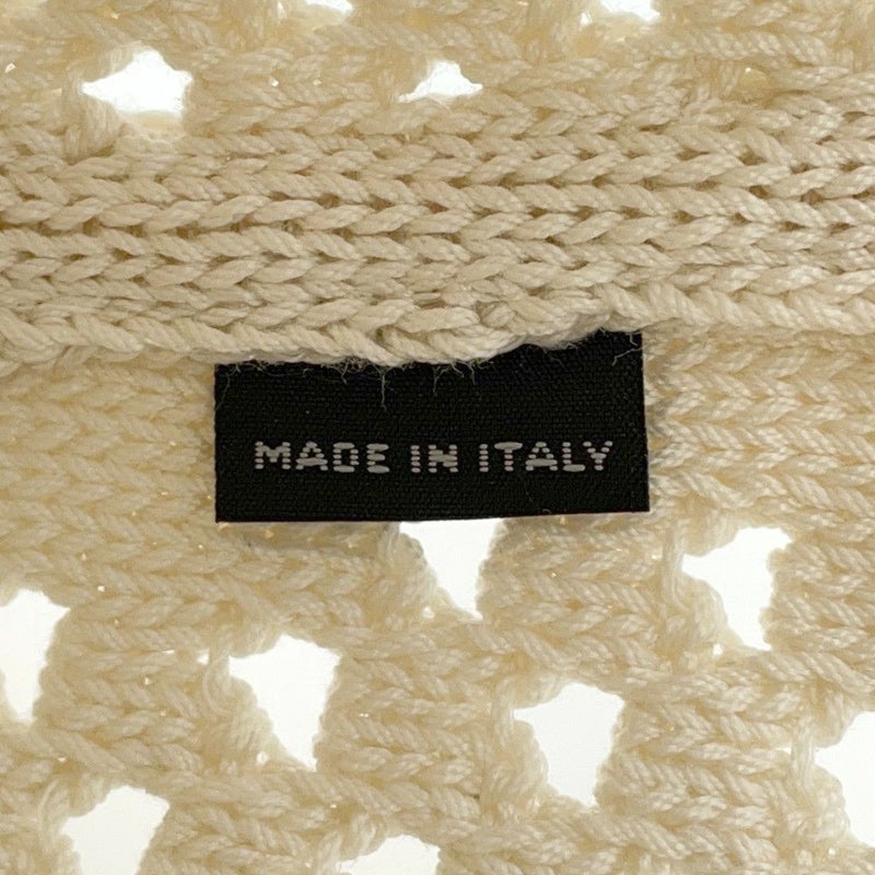 ミュウミュウ トートバッグ IVY アイビー コットン 5BG281 Miu Miu 2way 白