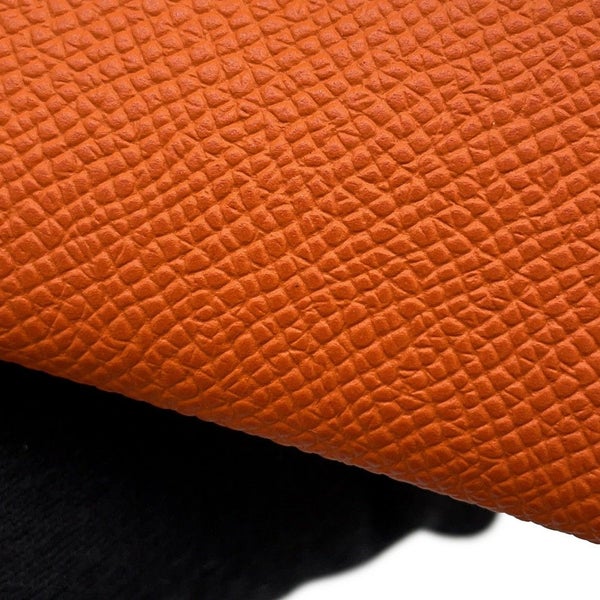 エルメス コインケース バスティア ヴェルソ オレンジ/モーヴペール エプソン W刻印 HERMES SPO