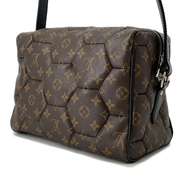 ルイヴィトン ショルダーバッグ モノグラム・マカサー エクサゴン ネオ・トロカデロ M56718 ヴィトン バッグ 黒 ブラック