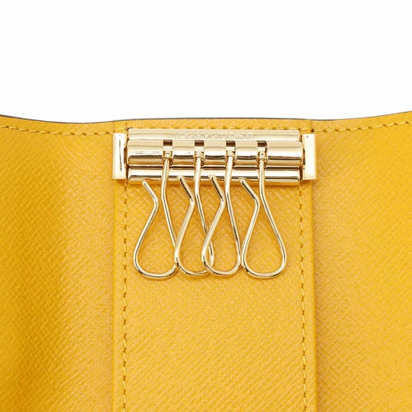 ルイヴィトン キーケース モノグラム 4連キーケース ミュルティクレ4 M83648 LOUIS VUITTON イエロー 日本限定