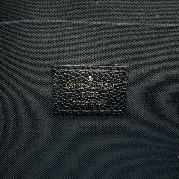 ルイヴィトン チェーンウォレット モノグラム・アンプラント ポシェット・フェリシー M64064 ブラック 黒