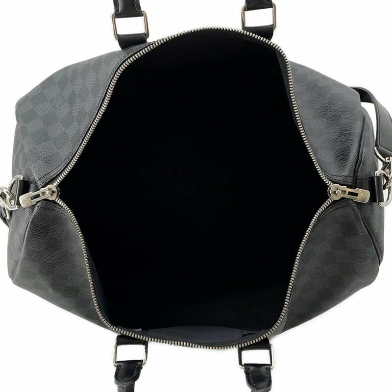 ルイヴィトン ボストンバッグ ダミエ・グラフィット キーポル・バンドリエール45 N41418 トラベル 旅行バッグ 黒 ブラック