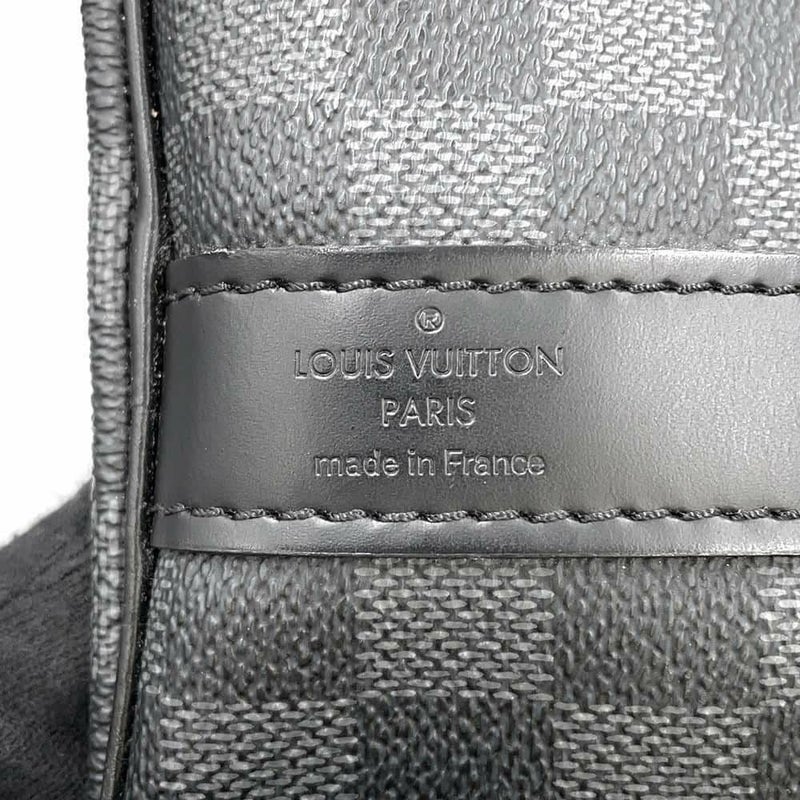 ルイヴィトン ボストンバッグ ダミエ・グラフィット キーポル・バンドリエール45 N41418 トラベル 旅行バッグ 黒 ブラック