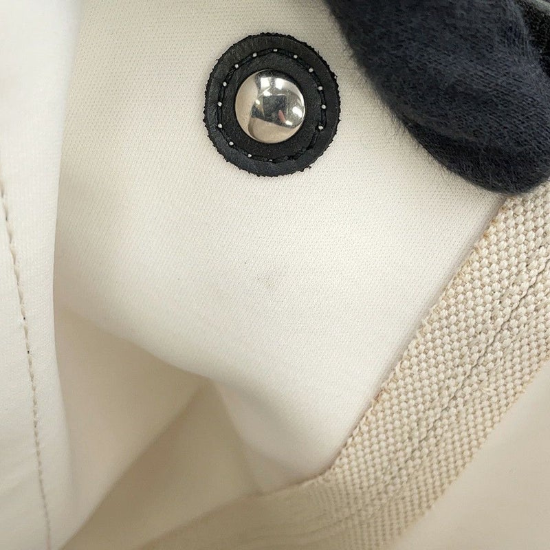 バレンシアガ トートバッグ ネイビーカバス S ポーチ付 339933 BALENCIAGA 黒 白 スモールサイズ