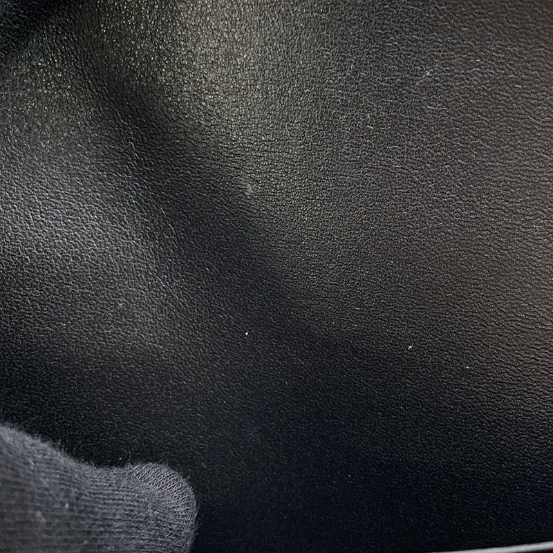 エルメス 長財布 コンスタンス ロング ブラック/ゴールド金具 アリゲーターマット C刻印 HERMES 財布 黒