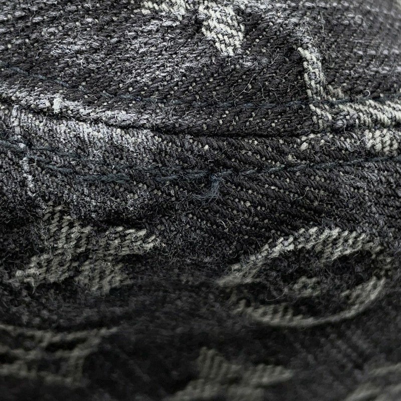 ルイヴィトン ハット シャポー モノグラム・デニム サイズS 410907 LOUIS VUITTON 帽子 黒 ブラック