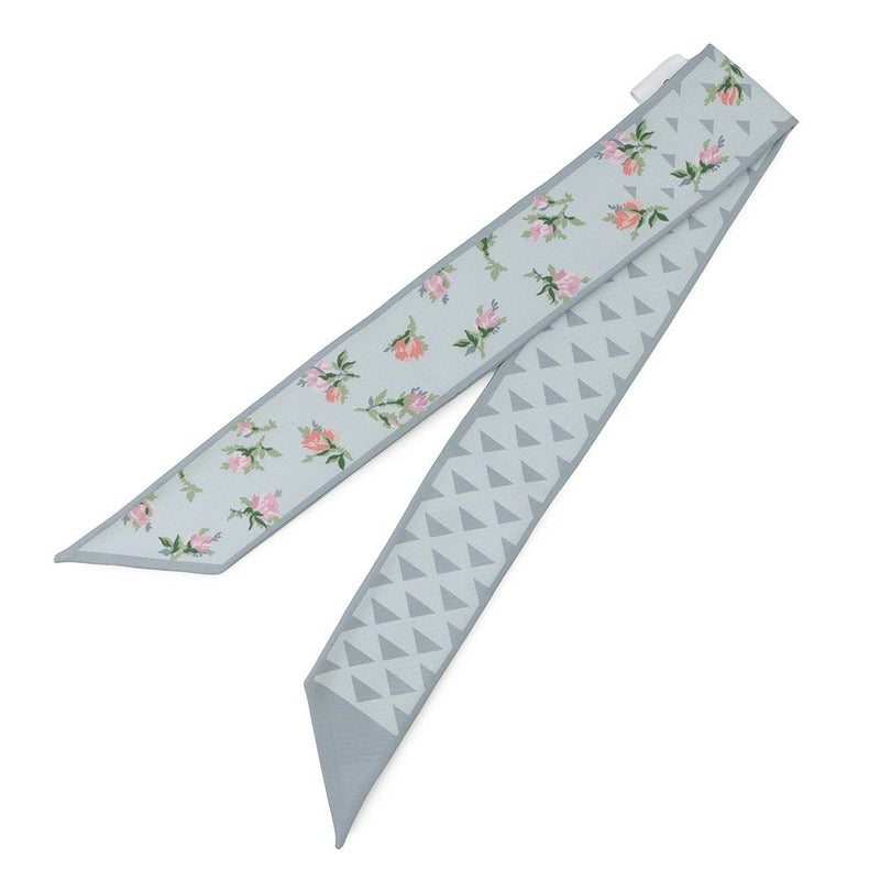 プラダ スカーフ プリントシルクツイル スキニースカーフ 1FF008 PRADA 花