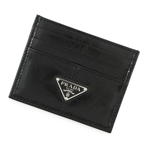 プラダ カードケース ソフトルックスレザー 2MC025 PRADA 財布 黒