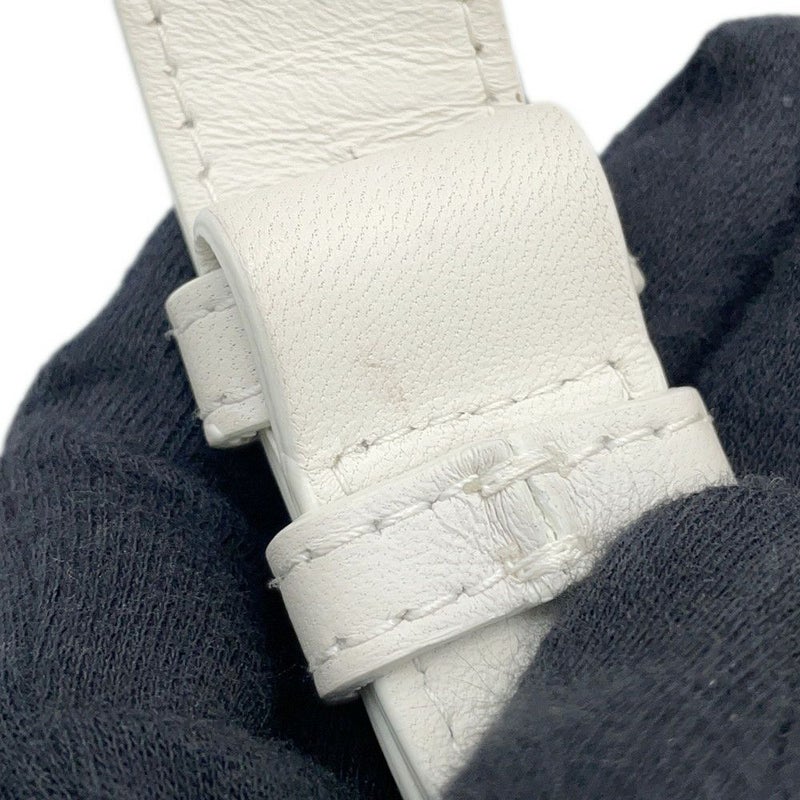 ボッテガヴェネタ ハンドバッグ マキシイントレチャート ブリックカセット ホーボーバッグ ラムスキン 729166 ワンショルダー 白