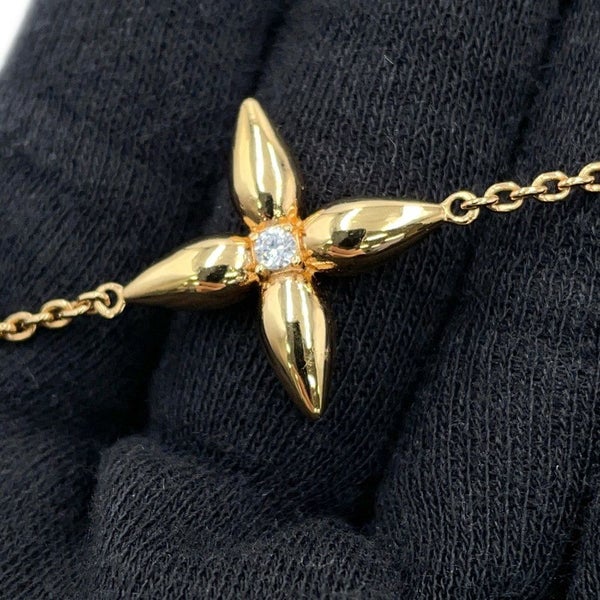 ルイヴィトン ネックレス ルイゼット シグネチャー メタル ラインストーン M01592 LOUIS VUITTON アクセサリー