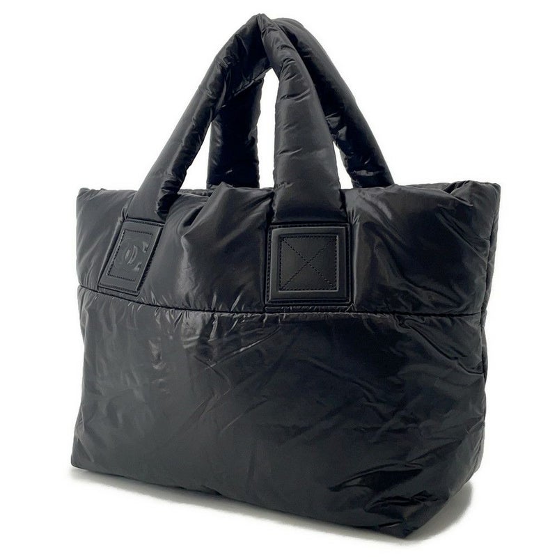 シャネル トートバッグ コココクーン ココマーク スモールトート A47108 CHANEL バッグ 黒