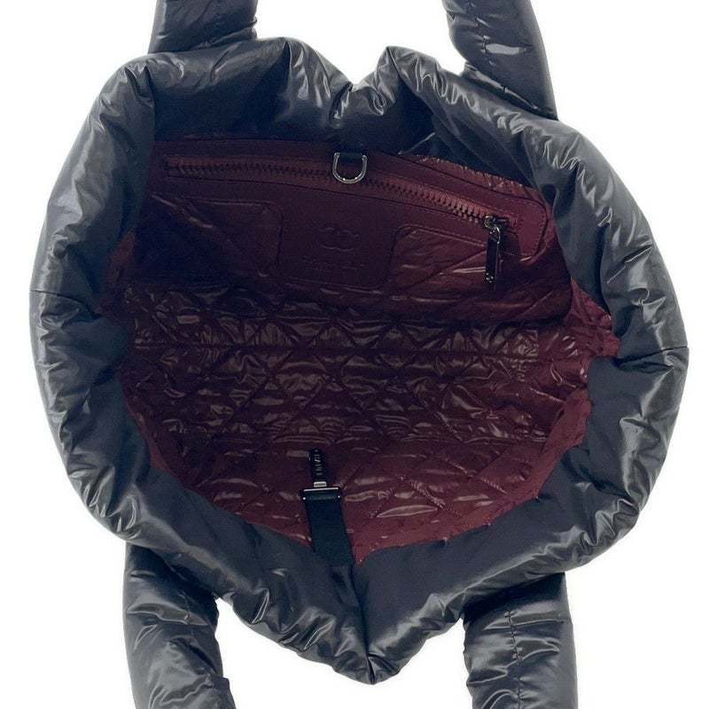 シャネル トートバッグ コココクーン ココマーク スモールトート A47108 CHANEL バッグ 黒