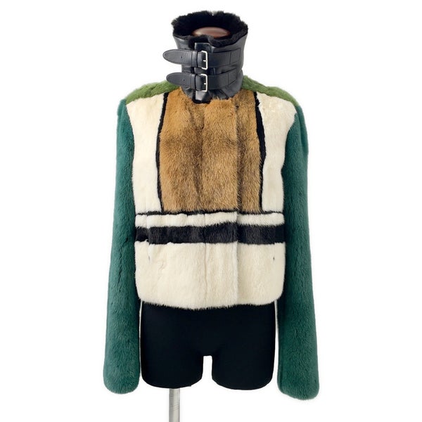 ルイヴィトン ジャケット ミンクファー レディースサイズ36 LOUIS VUITTON