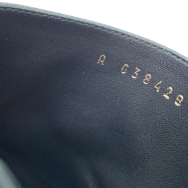 シャネル ロングブーツ ココマーク マトラッセ レディースサイズ39C G38428 CHANEL 靴 黒 2way アンクルブーツ