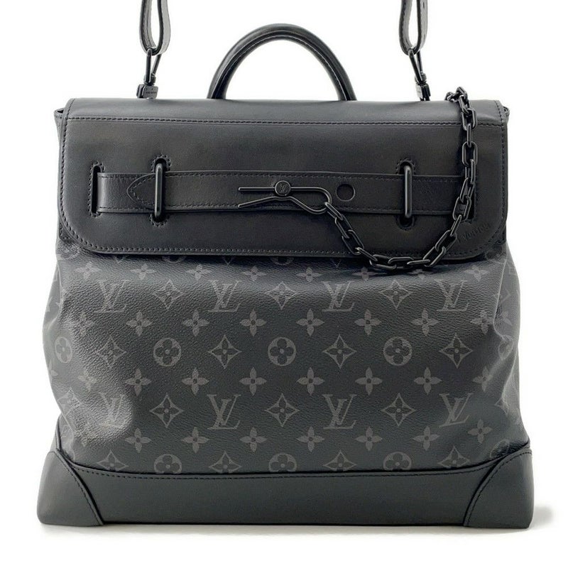 ルイヴィトン ハンドバッグ モノグラム・エクリプス スティーマーPM M44731 LOUIS VUITTON 2way 黒 ブラック