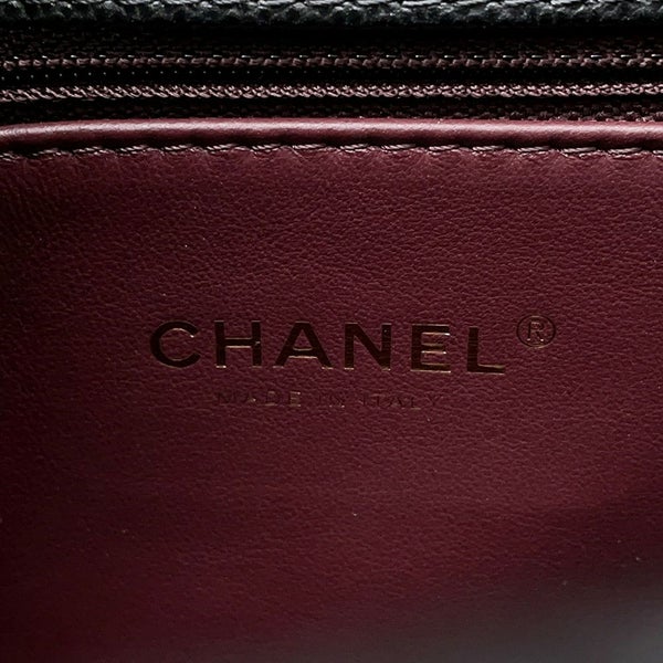 シャネル ハンドバッグ マトラッセ ココマーク ハンドル フラップ キャビアスキン A92991 CHANEL 2wayショルダー 黒