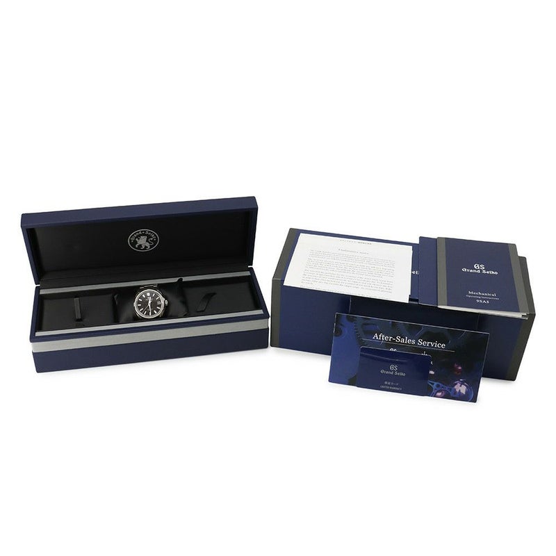 セイコー グランドセイコー エボリューション9 SLGH017 SEIKO 腕時計 黒文字盤 白樺林