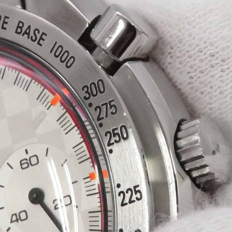 オメガ スピードマスター レーシング ミハエル・シューマッハ 限定4000本 3517.30.00 シルバー文字盤