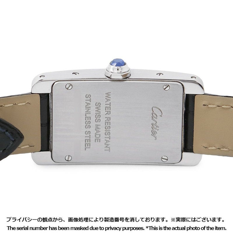 カルティエ タンク アメリカン SM WSTA0016 Cartier 腕時計 シルバー文字盤
