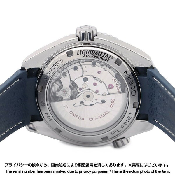 オメガ シーマスター 600 プラネットオーシャン GMT 232.92.44.22.03.001 OMEGA 腕時計 ウォッチ ブルー文字盤