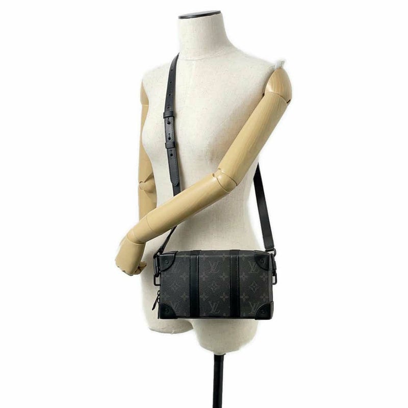 ルイヴィトン ショルダーバッグ モノグラム・エクリプス ソフトトランク・ウォレット M69838 黒 ブラック