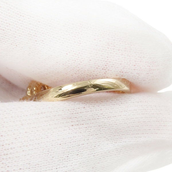 ヴァンクリーフ＆アーペル リング ヴィンテージ アルハンブラ リング ダイヤモンド 12P 計0.48ct K18YG サイズ52 VCARO26M00