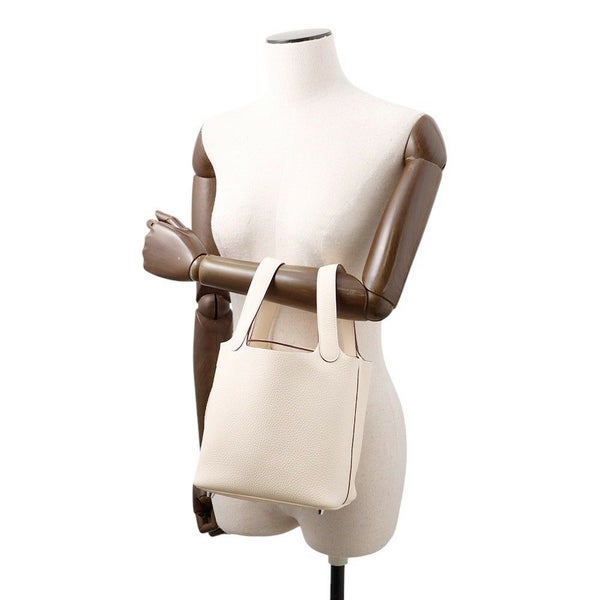 エルメス ハンドバッグ ピコタンロックPM ナタ/シルバー金具 トリヨンクレマンス W刻印