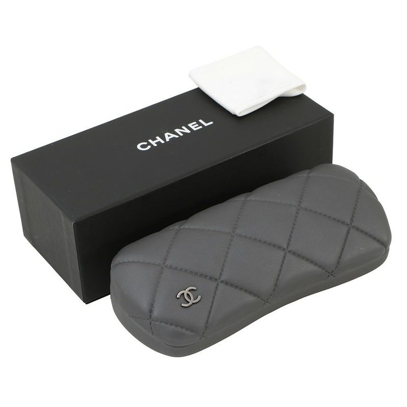 シャネル メガネフレーム ココマーク メタル 53□18 140 2198 CHANEL アイウェア 黒
