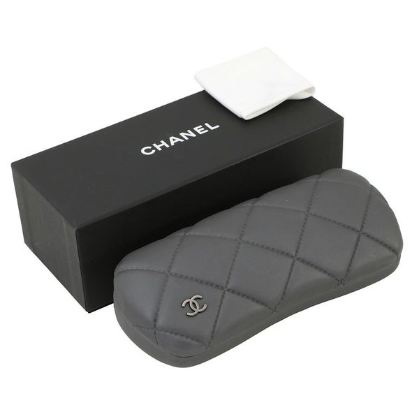 シャネル メガネフレーム ココマーク メタル 53□18 140 2198 CHANEL アイウェア 黒
