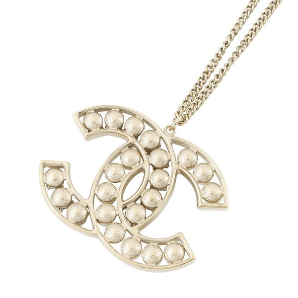 シャネル ネックレス ココマーク フェイクパール メタル ラインストーン B16V CHANEL アクセサリー