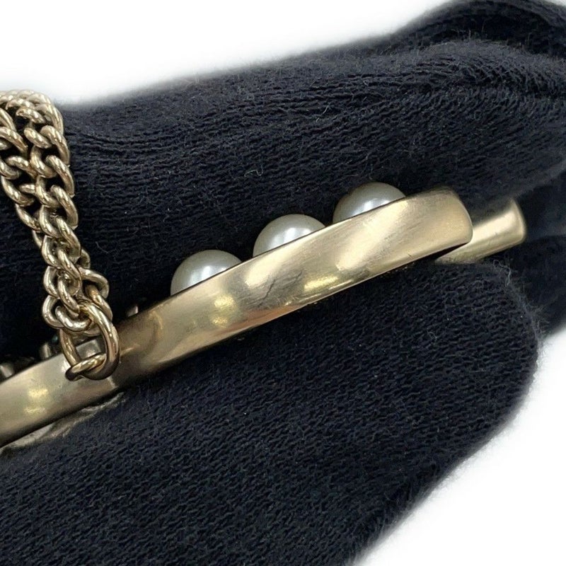 シャネル ネックレス ココマーク フェイクパール メタル ラインストーン B16V CHANEL アクセサリー