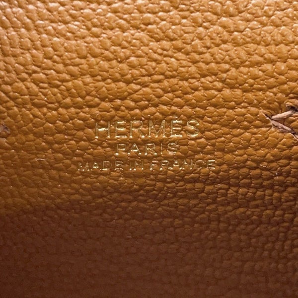 エルメス チャーム ビジュードサック ケリードール ナチュラルサブレ/オレンジ/ナタ/ブリック/ゴールド金具 タデラクト/シェブルミゾル B刻印