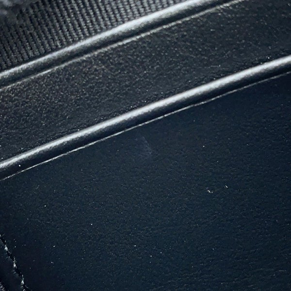 シャネル コインケース ココマーク マトラッセ L字ファスナー コンパクトウォレット カーフレザー AP3997 カードケース 黒