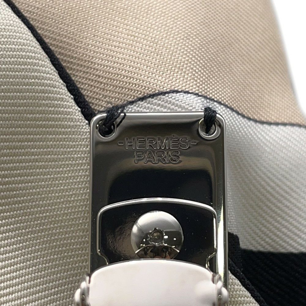 エルメス バレッタ グルネル エクスリブリス シルク HERMES ヘア