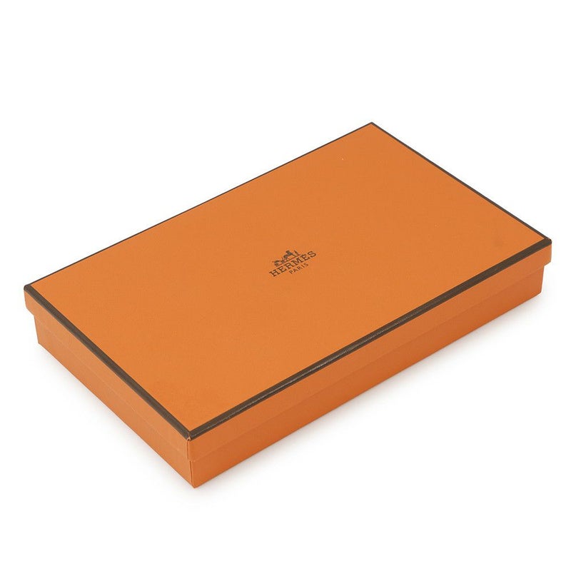 エルメス バレッタ グルネル エクスリブリス シルク HERMES ヘアアクセサリー リボン 黒