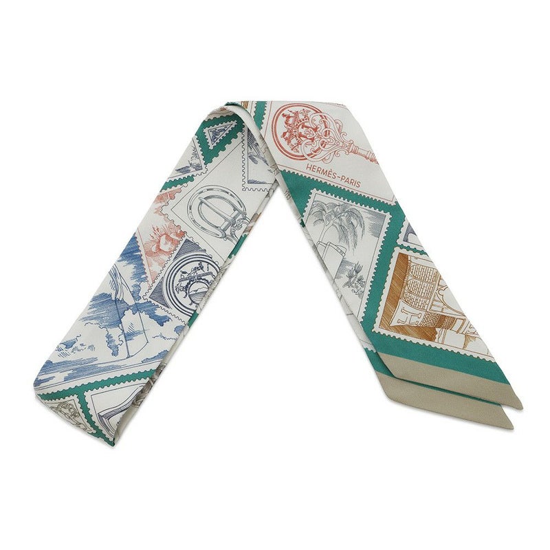 エルメス スカーフ ツイリー フォーブルの切手愛好家 HERMES シルクツイル 2025年秋冬