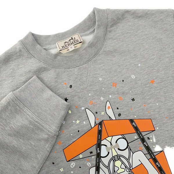 エルメス スウェット ボワットシュルプリーズ サプライズボックス  裏起毛 メンズサイズM HERMES  トップス