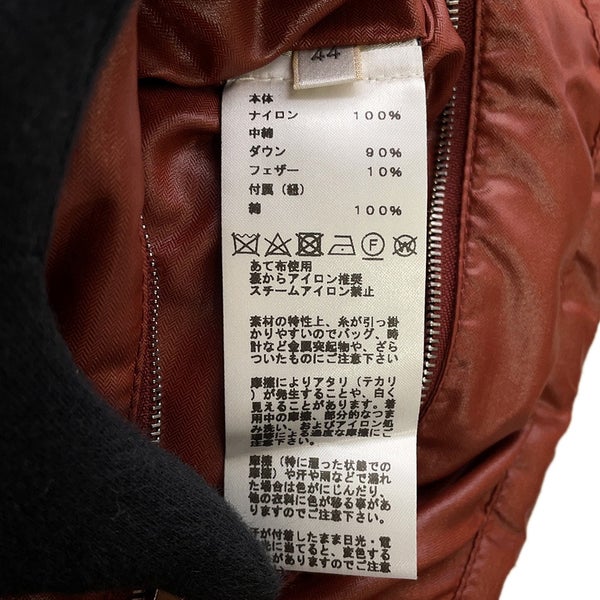 エルメス ダウンベスト ナイロン フード付き メンズサイズ44 HERMES アウター